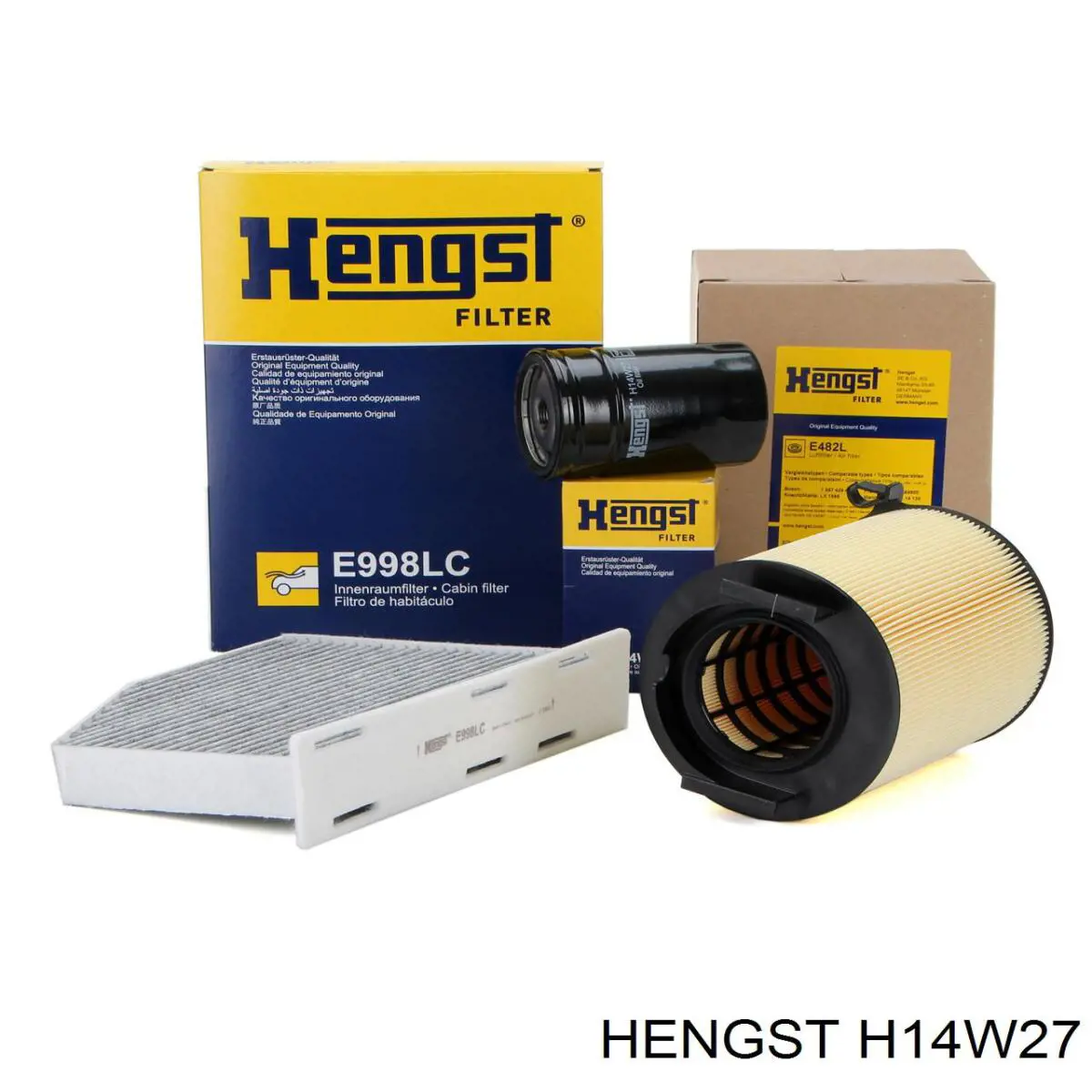 Купити H14W27 Hengst Фільтр очищення масла відцентровий