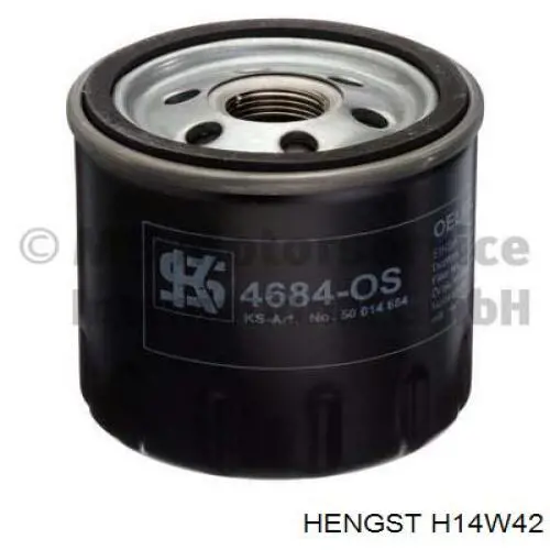 Масляний фільтр H14W42 Hengst