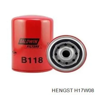 Масляний фільтр H17W08 Hengst