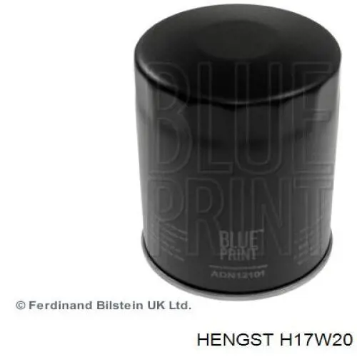 Масляний фільтр двигуна Hengst H17W20 ціна, від 12.82 USD