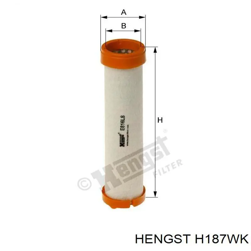 Купити H187WK Hengst Фільтр-відстійник палива грубої очистки