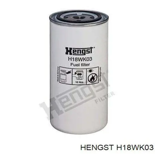 H18WK03 Hengst фільтр паливний