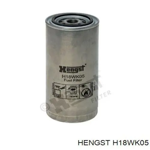 H18WK05 Hengst фільтр паливний