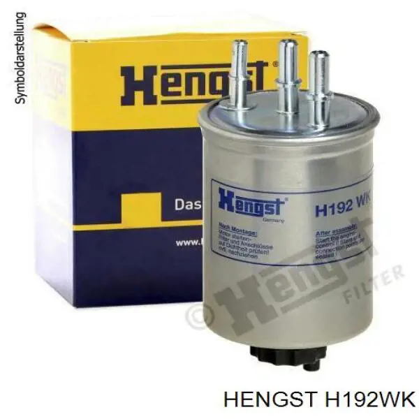 H192WK Hengst Фільтр палива
