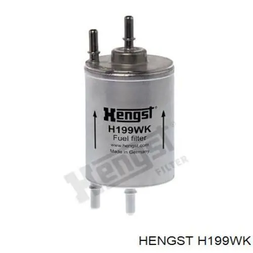 Купити H199WK Hengst Фільтр-відстійник палива грубої очистки