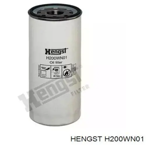 H200WN01 Hengst фільтр масляний