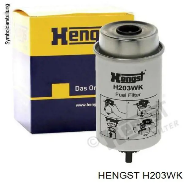 H203WK Hengst Фільтр палива