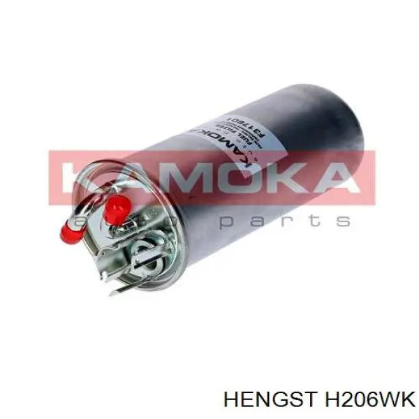 Паливний фільтр H206WK Hengst