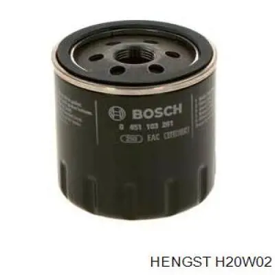 Масляний фільтр двигуна Hengst H20W02 ціна, від 5.73 USD