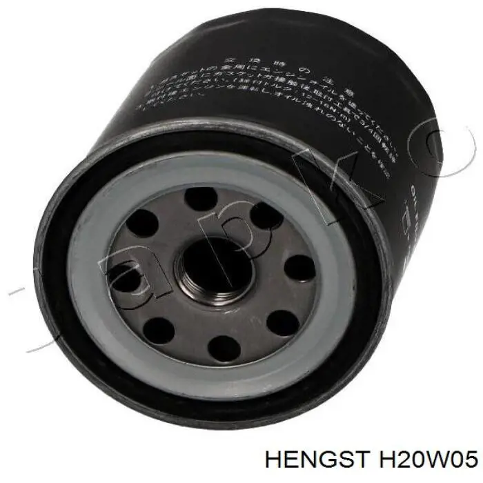Масляний фільтр двигуна Hengst H20W05 ціна, від 3.96 USD