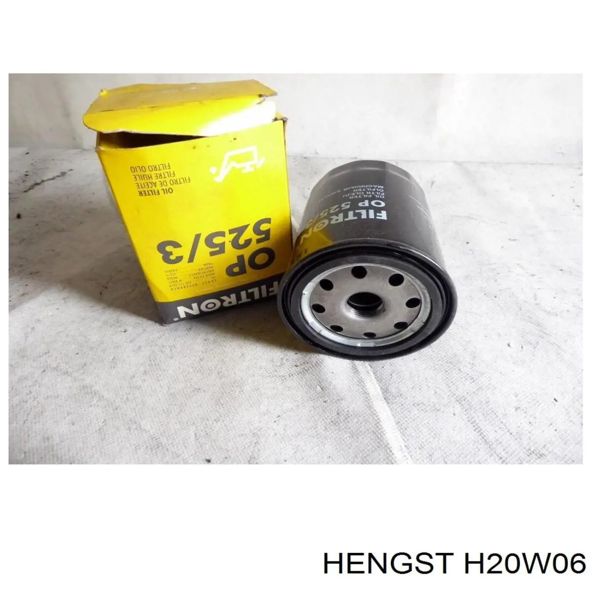 Масляний фільтр двигуна Hengst H20W06 ціна, від 9.34 USD