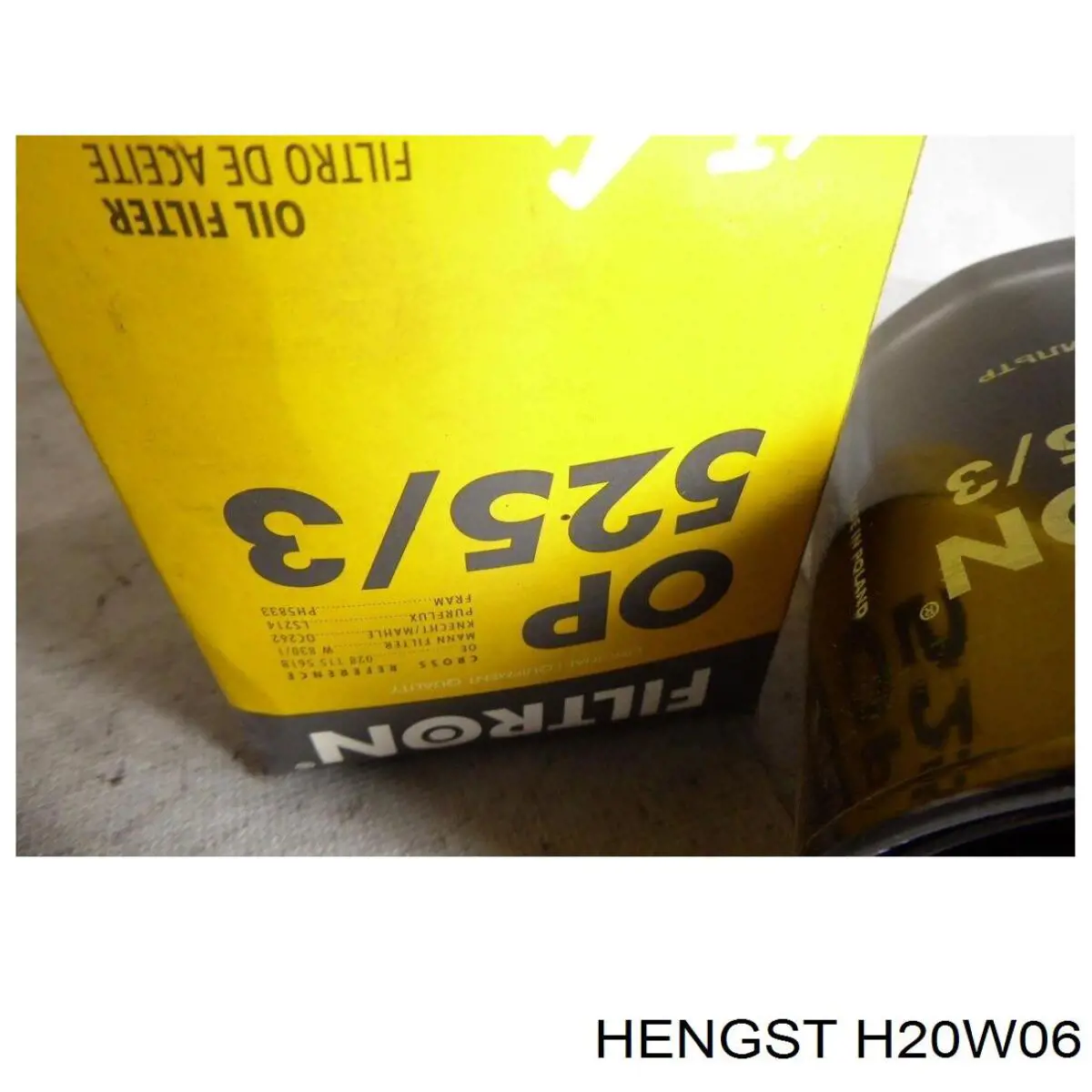Купити H20W06 Hengst Фільтр очищення масла відцентровий