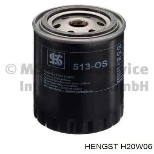 Масляний фільтр H20W06 Hengst