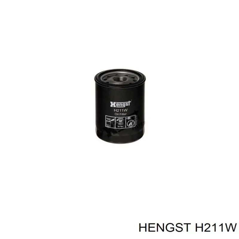 Купити H211W Hengst Фільтр очищення масла відцентровий