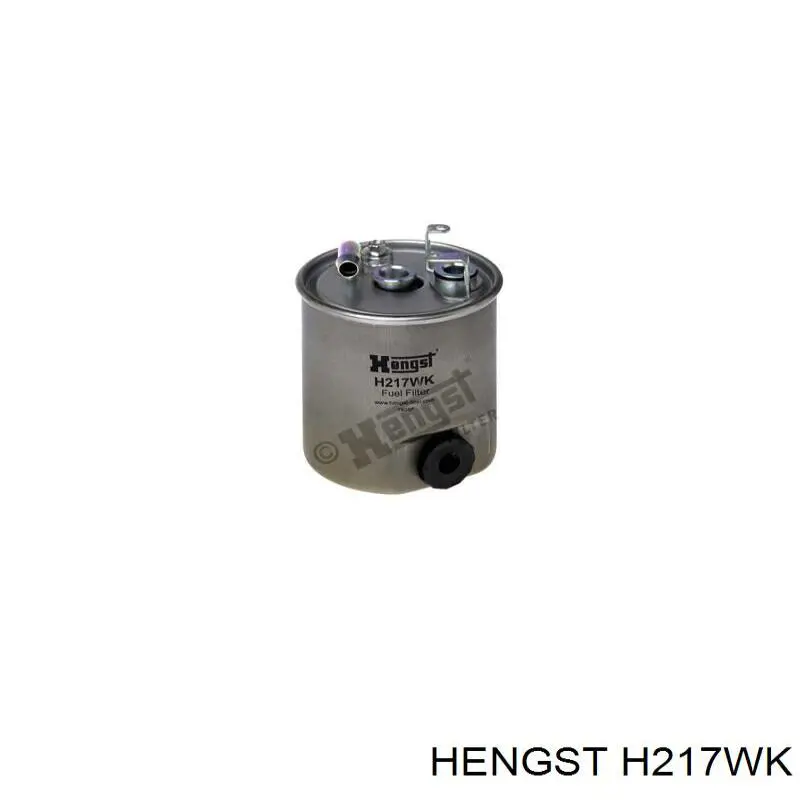 Паливний фільтр H217WK Hengst