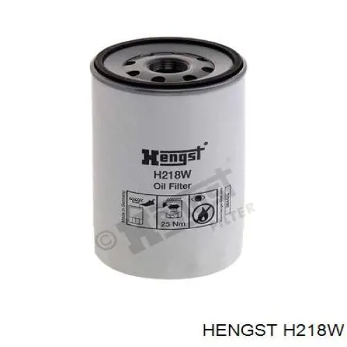 H218W Hengst фільтр масляний