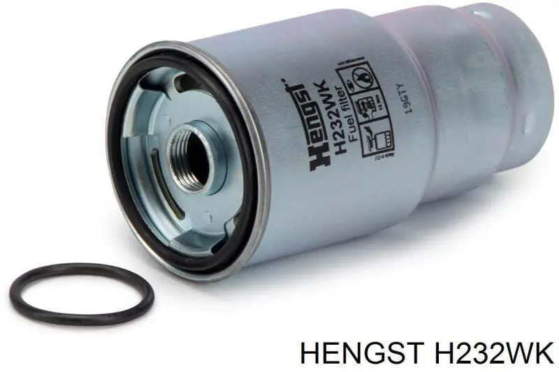 Паливний фільтр H232WK Hengst
