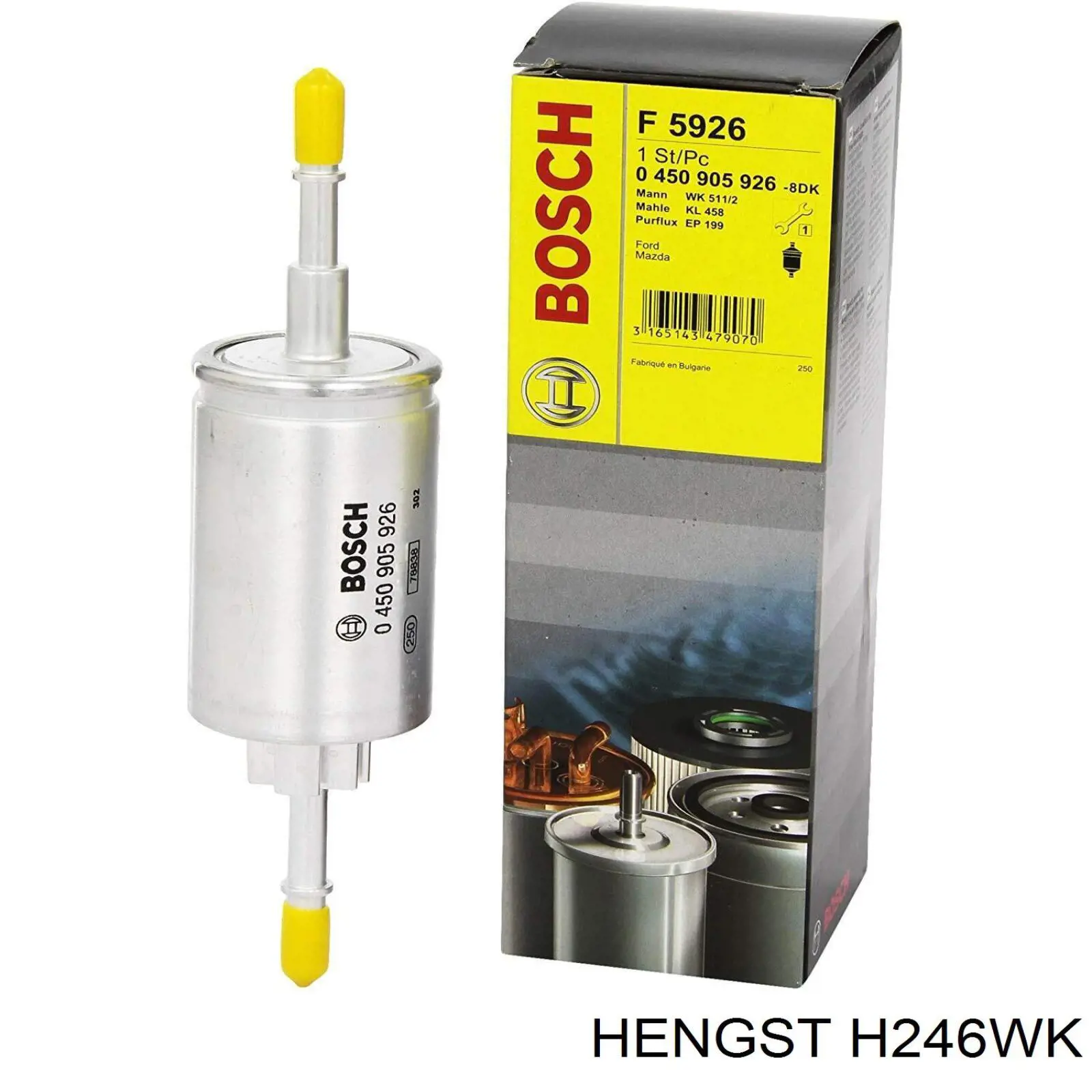 Фільтр паливний Hengst H246WK