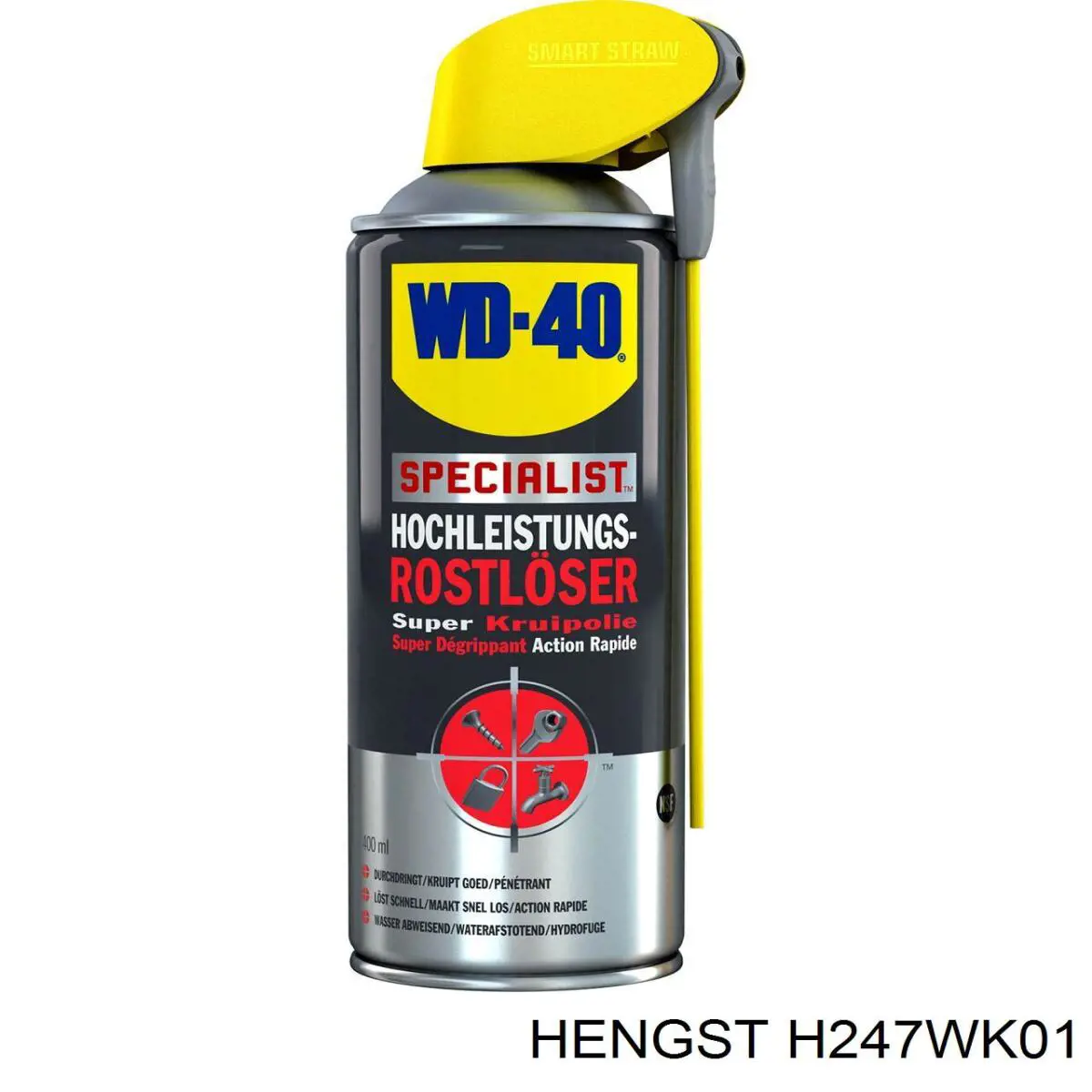 Паливний фільтр H247WK01 Hengst