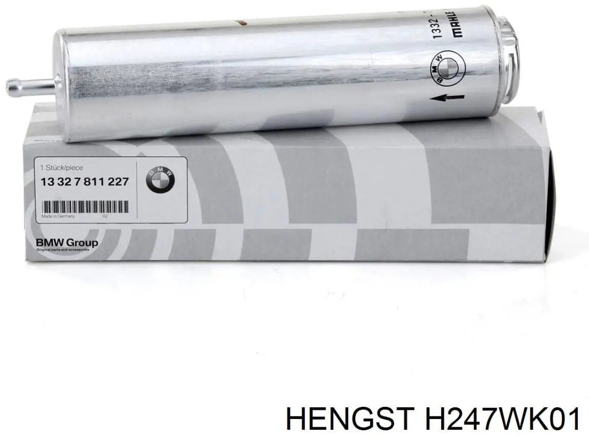 Паливний фільтр H247WK01 Hengst