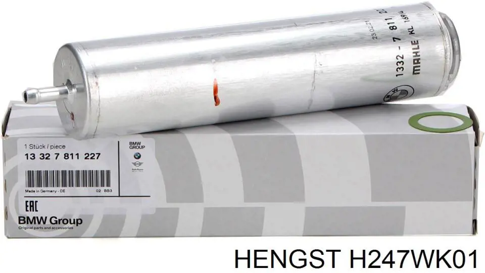 Купити H247WK01 Hengst Фільтр-відстійник палива грубої очистки