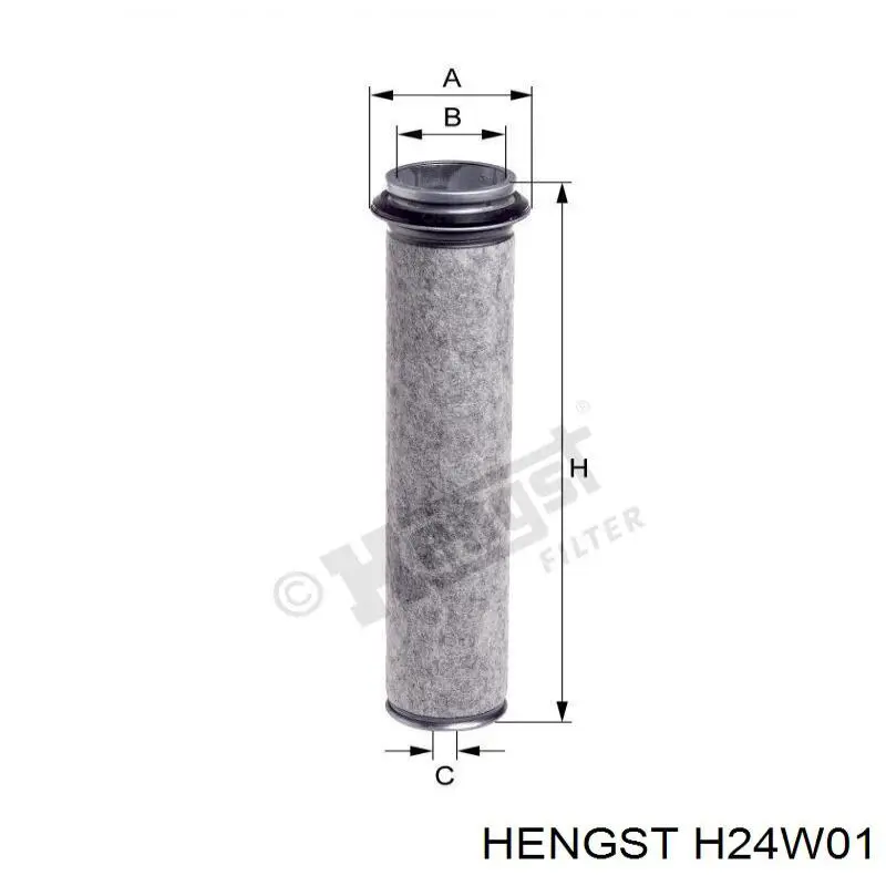 H24W01 Hengst Фільтр масла