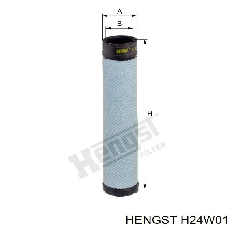 Купити H24W01 Hengst Фільтр очищення масла відцентровий