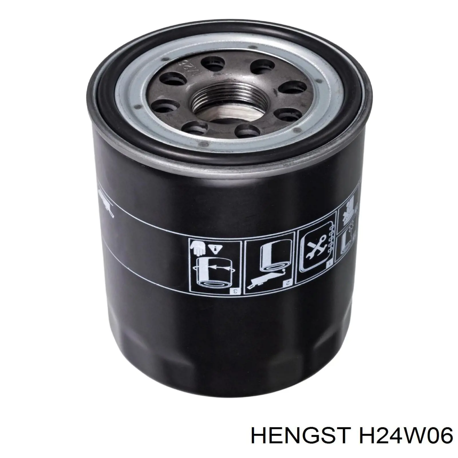 Масляний фільтр двигуна Hengst H24W06 ціна, від 8.76 USD