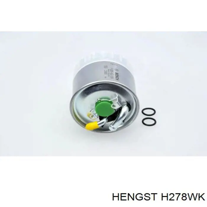Паливний фільтр H278WK Hengst