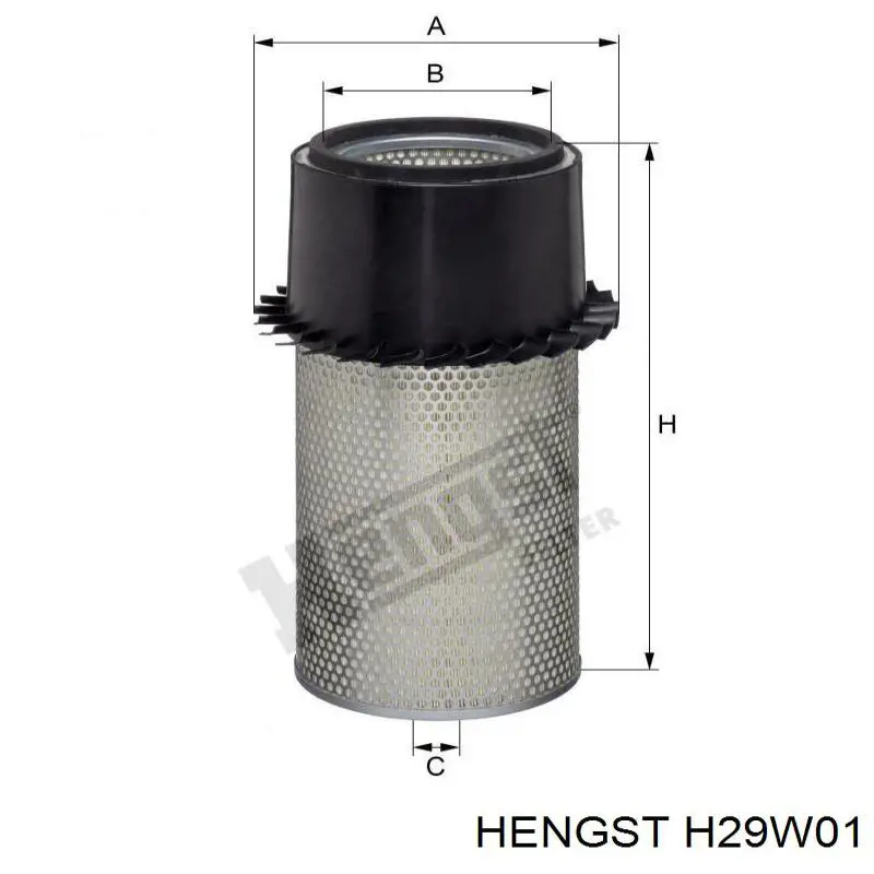 H29W01 Hengst Фільтр масла