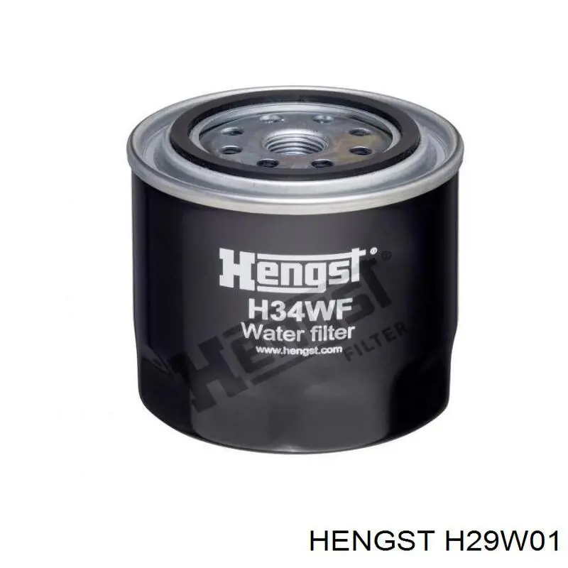 Масляний фільтр H29W01 Hengst