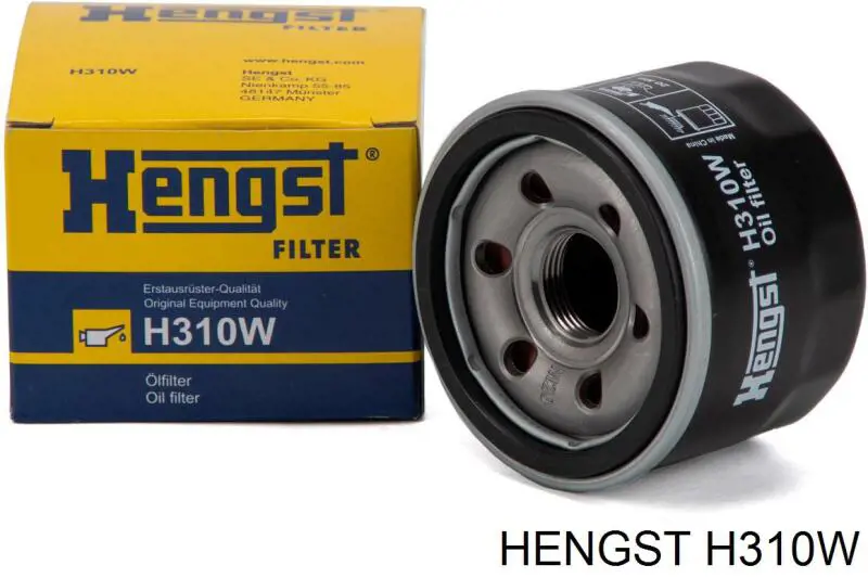 Масляний фільтр H310W Hengst