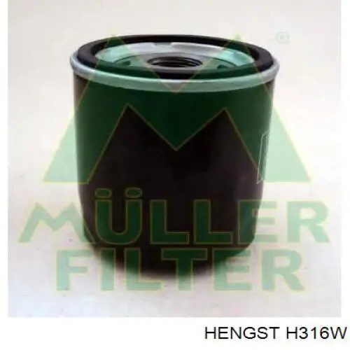 Масляний фільтр двигуна Hengst H316W ціна, від 13.31 USD