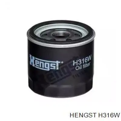 H316W Hengst фільтр масляний