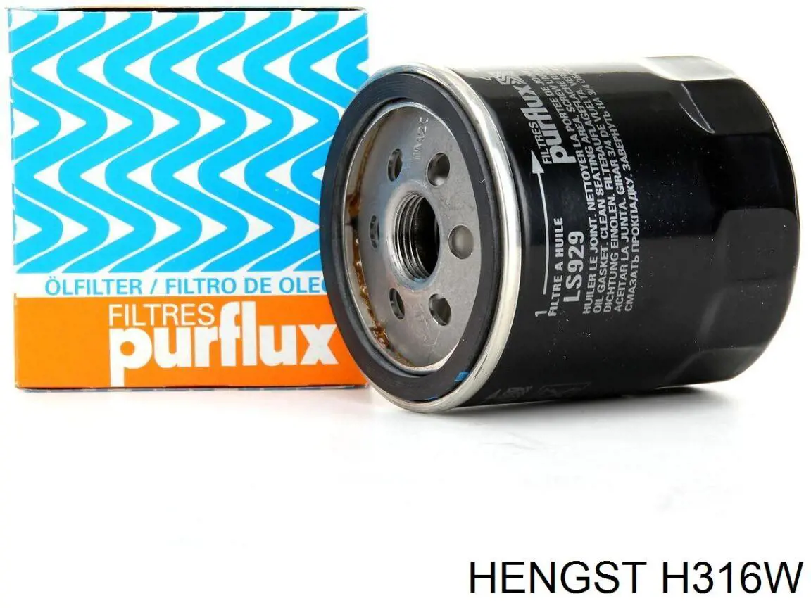 H316W Hengst Фільтр масла