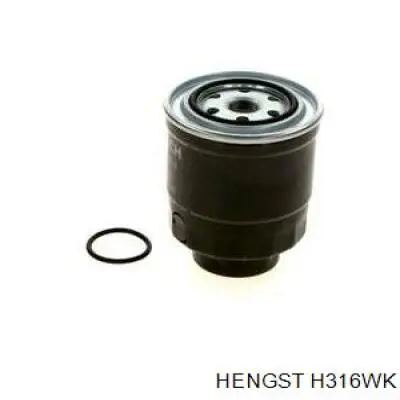 Фільтр тонкого очищення палива Hengst H316WK ціна, від 17.17 USD