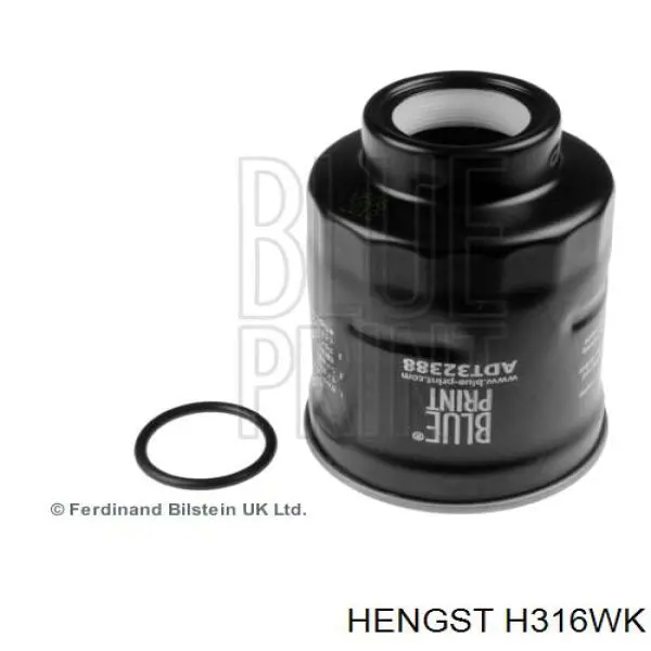 Фільтр паливний Hengst H316WK