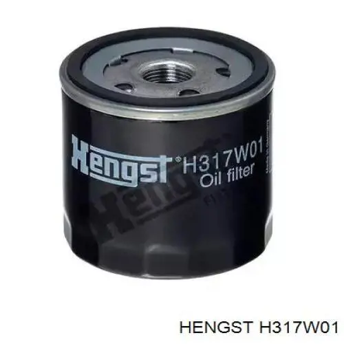 H317W01 Hengst Фильтр масляный
