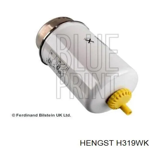 Паливний фільтр H319WK Hengst