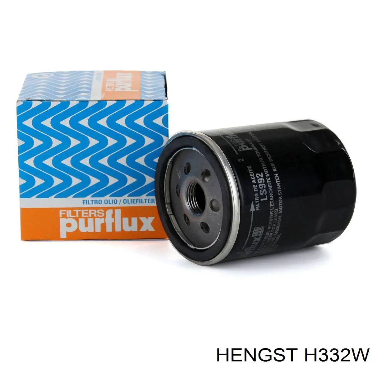 Масляний фільтр двигуна Hengst H332W ціна, від 8.03 USD