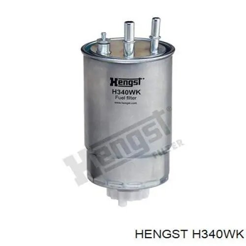 Паливний фільтр H340WK Hengst