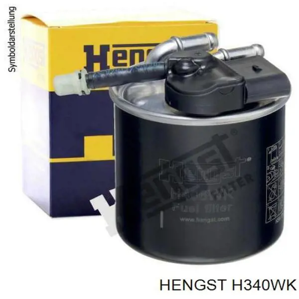 Фільтр паливний Hengst H340WK