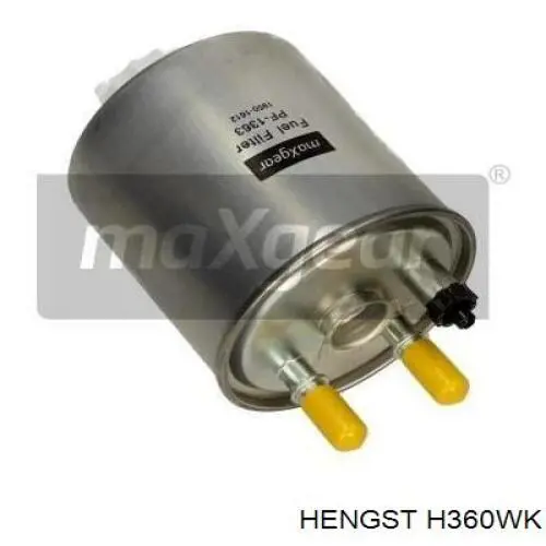Паливний фільтр H360WK Hengst