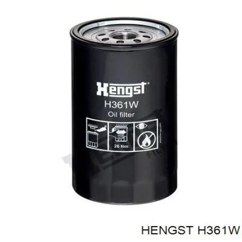 Фільтр масляний H361W Hengst