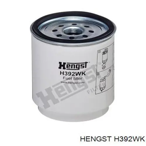 H392WK Hengst фільтр паливний