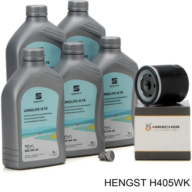 Паливний фільтр H405WK Hengst