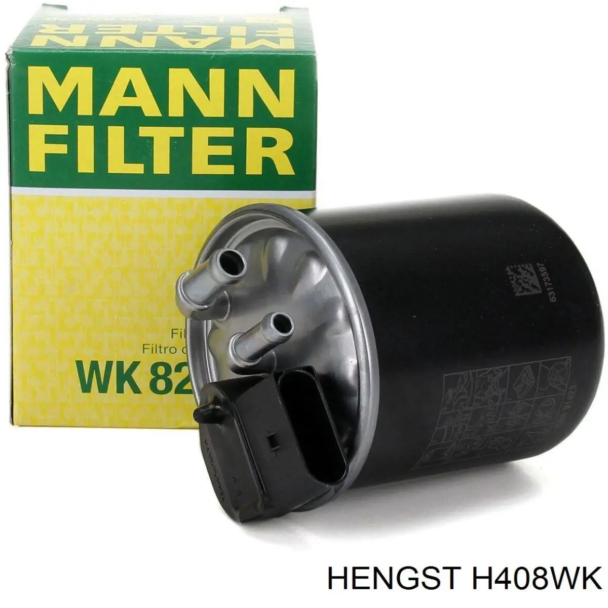 Купити H408WK Hengst Фільтр-відстійник палива грубої очистки
