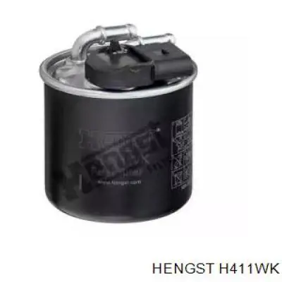 Паливний фільтр H411WK Hengst