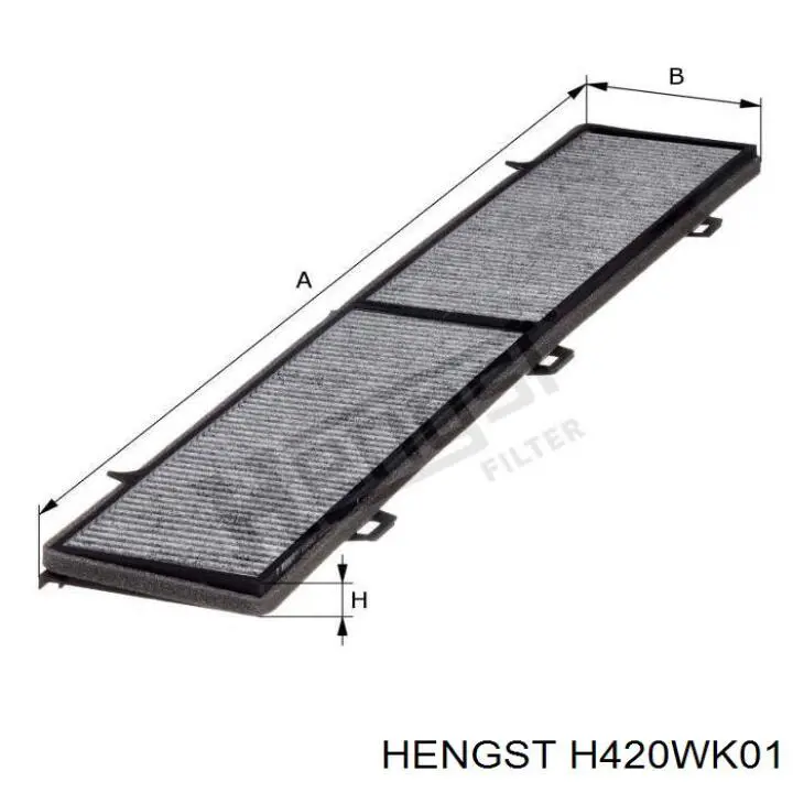 Купити H420WK01 Hengst Фільтр-відстійник палива грубої очистки