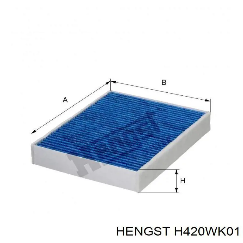 Купити H420WK01 Hengst Фільтр-відстійник палива грубої очистки